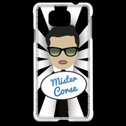 Coque Samsung Galaxy Alpha Mister Corse Brun