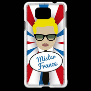 Coque Samsung Galaxy Alpha Mister France Blond