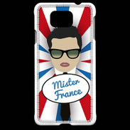Coque Samsung Galaxy Alpha Mister France Brun