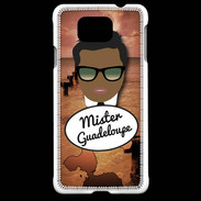 Coque Samsung Galaxy Alpha Mister Guadeloupe Black