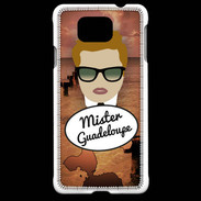 Coque Samsung Galaxy Alpha Mister Guadeloupe Roux