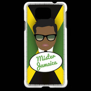 Coque Samsung Galaxy Alpha Mister Jamaica Black