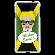 Coque Samsung Galaxy Alpha Mister Jamaica Blond