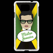 Coque Samsung Galaxy Alpha Mister Jamaica Brun