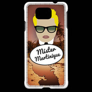 Coque Samsung Galaxy Alpha Mister Martinique Blond
