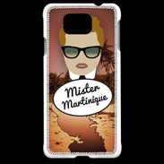 Coque Samsung Galaxy Alpha Mister Martinique Roux