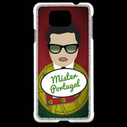 Coque Samsung Galaxy Alpha Mister Portugal Brun