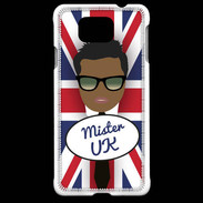 Coque Samsung Galaxy Alpha Mister UK Black