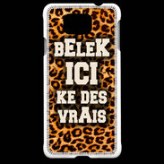 Coque Samsung Galaxy Alpha Belek Ici Léopard