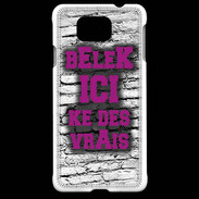 Coque Samsung Galaxy Alpha Belek Ici Violet