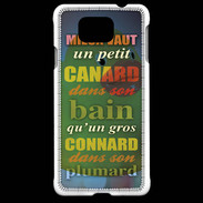 Coque Samsung Galaxy Alpha Canard Bain ZG