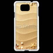 Coque Samsung Galaxy Alpha sable plage