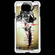 Coque Samsung Galaxy Alpha motocross frame