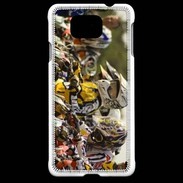 Coque Samsung Galaxy Alpha Départ course de Motocross