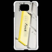Coque Samsung Galaxy Alpha clavier fuck