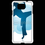 Coque Samsung Galaxy Alpha Karaté féminin