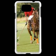 Coque Samsung Galaxy Alpha Joueur de Polo