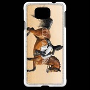 Coque Samsung Galaxy Alpha Dressage Equitation 3