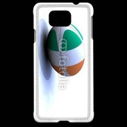 Coque Samsung Galaxy Alpha Ballon de rugby irlande
