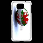 Coque Samsung Galaxy Alpha Ballon de rugby Pays de Galles
