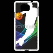 Coque Samsung Galaxy Alpha Basketball en couleur 5