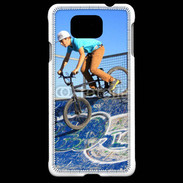Coque Samsung Galaxy Alpha BMX Sport extrême