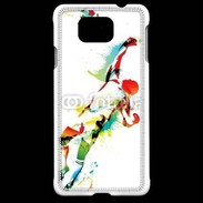 Coque Samsung Galaxy Alpha Gardien de football en couleurs 500
