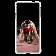 Coque Samsung Galaxy Alpha Athlete on the starting block