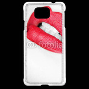 Coque Samsung Galaxy Alpha bouche sexy rouge à lèvre gloss crayon contour