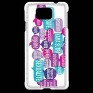 Coque Samsung Galaxy Alpha Nuage de mots sexy