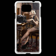 Coque Samsung Galaxy Alpha Pin up vintage