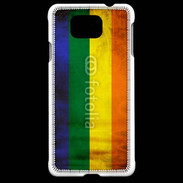 Coque Samsung Galaxy Alpha Drapeau gay vintage