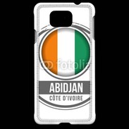 Coque Samsung Galaxy Alpha Logo Abidjan