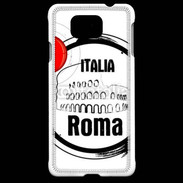 Coque Samsung Galaxy Alpha Logo Rome Italie