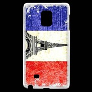 Coque Samsung Galaxy Note Edge Drapeau français vintage 2