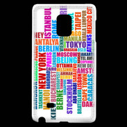 Coque Samsung Galaxy Note Edge Capitales du monde