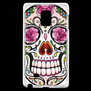 Coque Samsung Galaxy Note Edge Tête de mort design et coloré