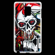 Coque Samsung Galaxy Note Edge Tête de mort Graffiti couleur