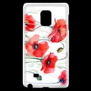 Coque Samsung Galaxy Note Edge Fleurs en peinture 250