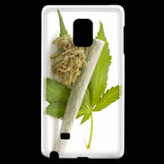 Coque Samsung Galaxy Note Edge Feuille de cannabis 5