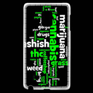 Coque Samsung Galaxy Note Edge Cannabis Tag