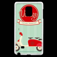 Coque Samsung Galaxy Note Edge Scooter Vintage