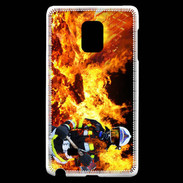 Coque Samsung Galaxy Note Edge Pompier soldat du feu