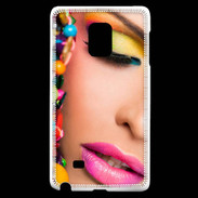 Coque Samsung Galaxy Note Edge Joli maquillage 5