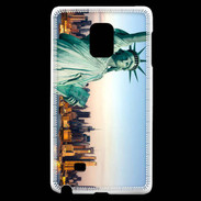 Coque Samsung Galaxy Note Edge Statue de la liberté et ville de New York 15