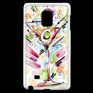 Coque Samsung Galaxy Note Edge cocktail en dessin