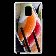 Coque Samsung Galaxy Note Edge Plateau de sushi