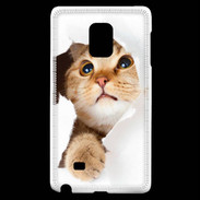 Coque Samsung Galaxy Note Edge Chaton caché