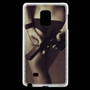 Coque Samsung Galaxy Note Edge Attention maîtresse dangereuse