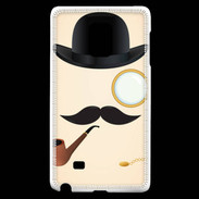 Coque Samsung Galaxy Note Edge Moustache So British